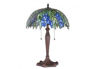 Stolní lampa Tiffany - Ø 41*60 cm E27/max 2*60W