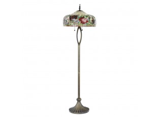 Stojací lampa TiffanyRosa - Ø 48*165 cm E27/max 3*60W