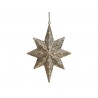 Bronzová antik kovová závěsná hvězda Vire - 28*5*37 cm Barva: bronzová antik s patinouMateriál: kov