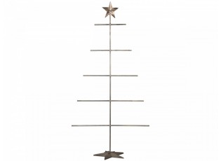 Kovový vánoční stromek - 66*28*132 cm