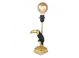 Zlato-černá noha stolní lampy Toucan gold - 14*10*31 cm