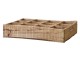 Dekorační dřevěný box/ polička s 12ti přihrádkami Grimaud - 54*40*5cm