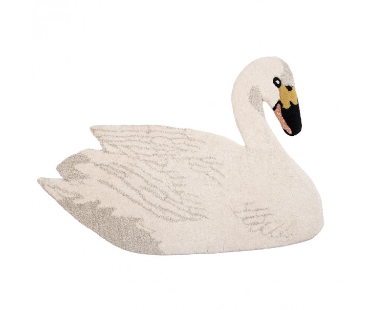 Vlněný kusový koberec labuť Swan - 60*90*2 cm