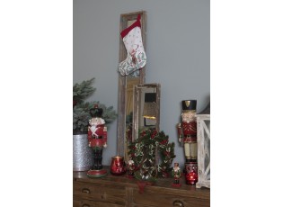 Vánoční punčocha s jelenem Holly Christmas - 30*40 cm