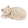 Béžová antik dekorace kočka - 25*15*12 cm Barva: Béžová antikMateriál: cementHmotnost: 1,538 kg