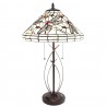 Stolní lampa Tiffany White Dragonfly - 41x69 cm E27/max 2x40W Barva: BéžováMateriál: opálové skloHmotnost: 3,84 kg