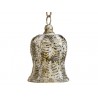 Bronzový antik kovový závěsný zvonek Vire - 14*21 cm Barva: bronzová antik s patinouMateriál: kov