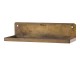 Bronzová antik nástěnná kovová polička Éternel - 33*11*9cm