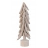 Přírodní dřevěný vánoční stromek s patinou z větviček Footy - Ø10*41 cm Barva: přírodní s patinouMateriál: dřevo Krásný dřevěný stromek jako vánoční dekorace na stůl nebo komodu.
