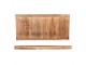 Hnědý antik dřevěný stojan na víno - 65*28*33 cm