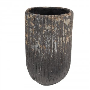 Granitový antik vysoký květináč - Ø15*24 cm