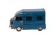 Dekorativní retro model modrý vězeňský mikrobus - 16*7*9 cm