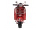 Dekorativní retro model červený scooter - 30*11*17 cm