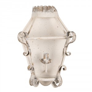 Nástěnná kovová vintage lampa Gosselin - 33*18*49 cm