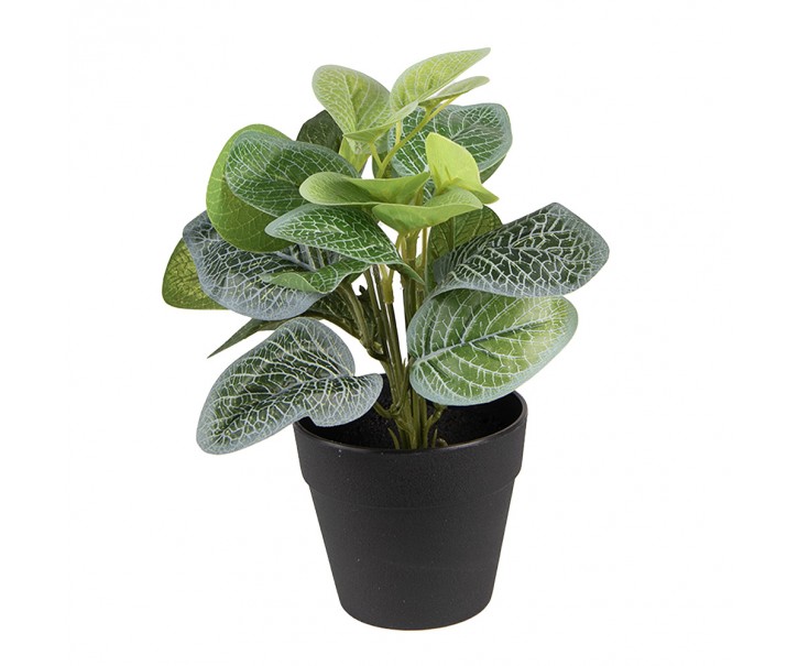 Dekorační zelená umělá rostlina - 20*20*22 cm
