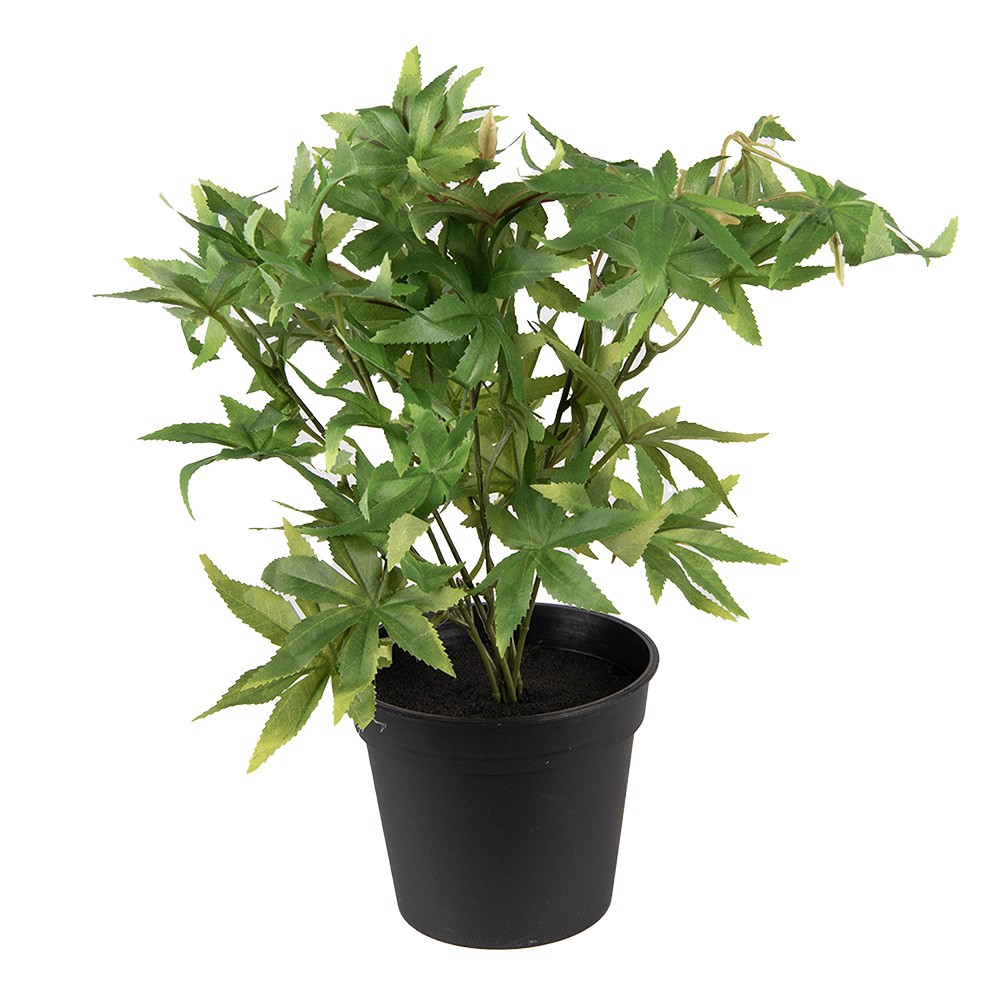 Dekorační zelená umělá rostlina - 34*34*36 cm 6PL0230