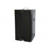 Černý antik odpadkový koš s uchy a pedálem Factory Pedal Bin L - 45*35*60 cmMateriál: kovBarva : černá antik