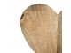 Dekorace srdce z mangového dřeva na podstavci - 90cm