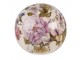 Keramická dekorační koule s květy Lovely Flowers M - Ø12*11 cm