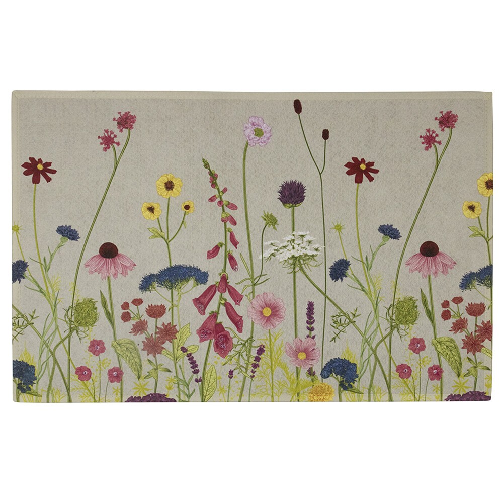 Barevná rohožka Wild Flowers - 75*50*1cm