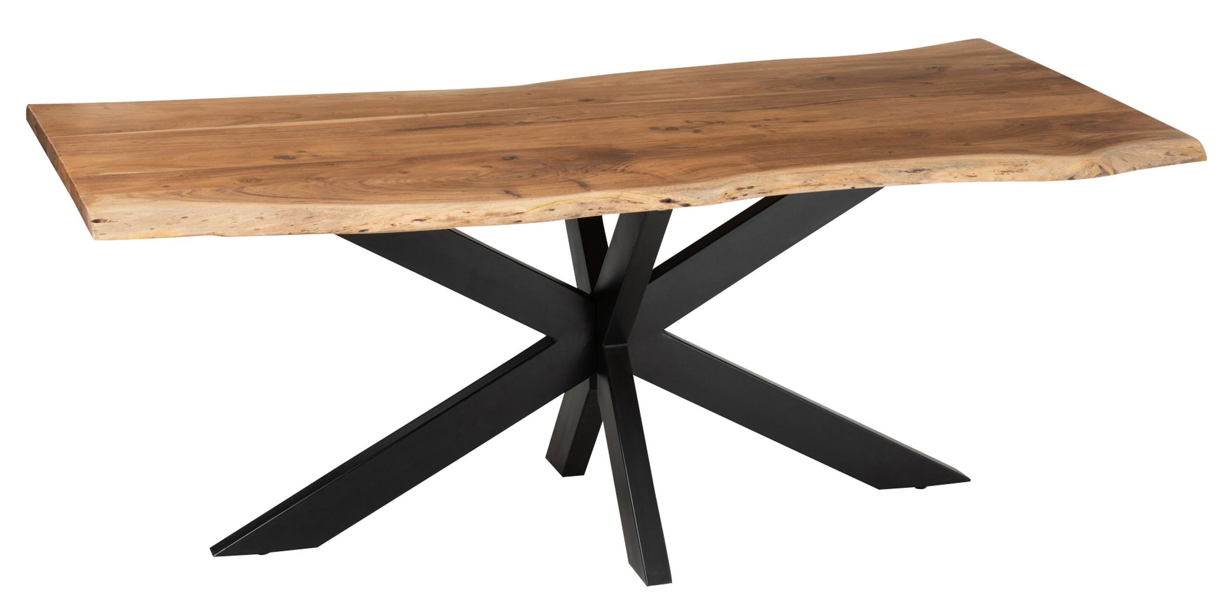 Obdélníkový jídelní stůl s deskou z akáciového dřeva Gerard Acacia - 200*90*76 cm J-Line by Jolipa
