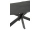 Černý obdélníkový jídelní stůl s deskou z mangového dřeva Gerard Mango - 200*90*76 cm