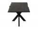 Černý obdélníkový jídelní stůl s deskou z mangového dřeva Gerard Mango - 180*90*76 cm
