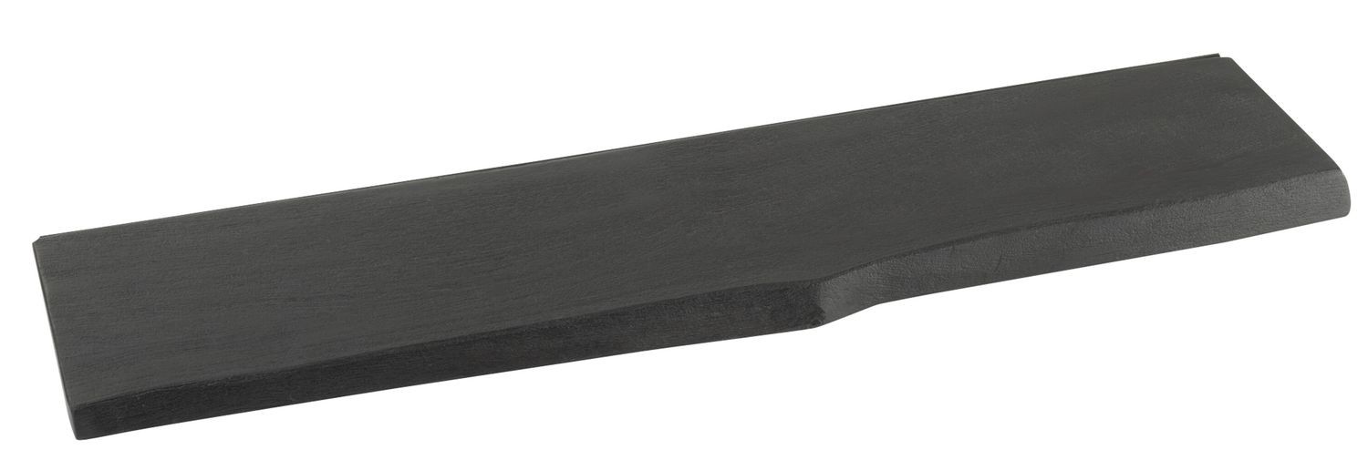 Černá nástěnná dřevěná police z mangového dřeva Gerard Mango L - 115*27*4cm