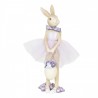 Dekorace králičí dívka v sukýnce a vajíčkem v ruce - 8*8*25 cm Barva: multiMateriál: PolyresinHmotnost: 0,35 kg