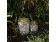 Skleněný svícen se sedmikráskami Wild Flowers Daisies S - Ø 7*8 cm