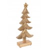 Přírodní dřevěný vánoční stromek s patinou Tree Mango - 14*5*31cm