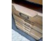 Dřevěno-kovová komoda se šuplíčky Sorting Shelf - 40*38*75cm