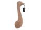 Písková nástěnná lampa pštros Ostrich velvet sand - 18*15*57 cm / E27