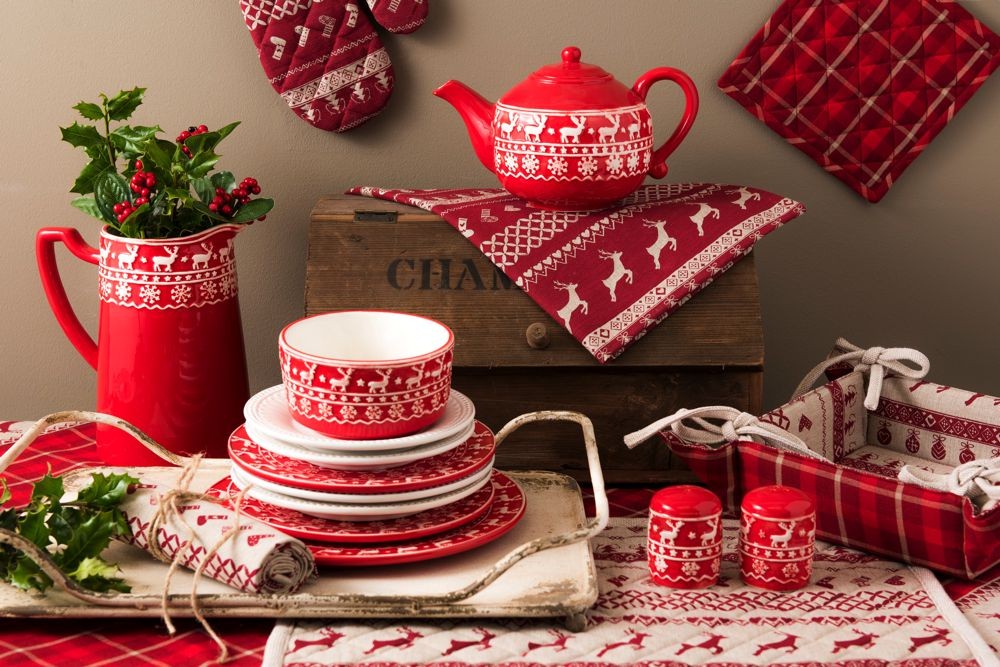 Běhoun na stůl Nordic Christmas - 50*140 cm