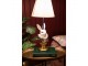 Stolní lampa s králíkem a béžovým stínidlem Rabbie - Ø 23*53 cm