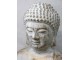 Bílo - zlatá antik dekorace socha Buddha Vittel - 23*17*28cm