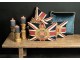 Gobelínový polštář se znakem vlajky Velké Británie - 45*15*31cm