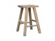 Stolička z recyklovaného jilmového dřeva - 40*20*50cm