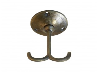 Bronzový antik stropní dvojháček - 6*8cm