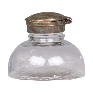 Skleněná francouzská dekorační váza Old French - Ø 8*6cm