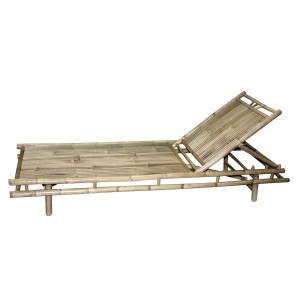 Přírodní bambusové lehátko Bamboo Pliable - 200*70*30cm