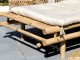 Přírodní bambusové lehátko Bamboo Pliable - 200*70*30cm