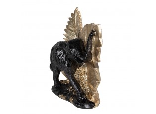 Dekorace Socha Elephant Black 25x10x18 cm - 25x10x18 cm