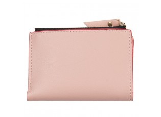Růžová peněženka Psaníčko - 12*9 cm