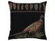 Černý gobelínový polštář bažant Pheasant - 45*43*16cm