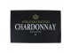 Černá podlahová rohožka Chardonnay wine - 75*50*1cm