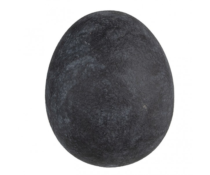 Granitové antik keramické dekorační vajíčko Granit - Ø 12*16 cm