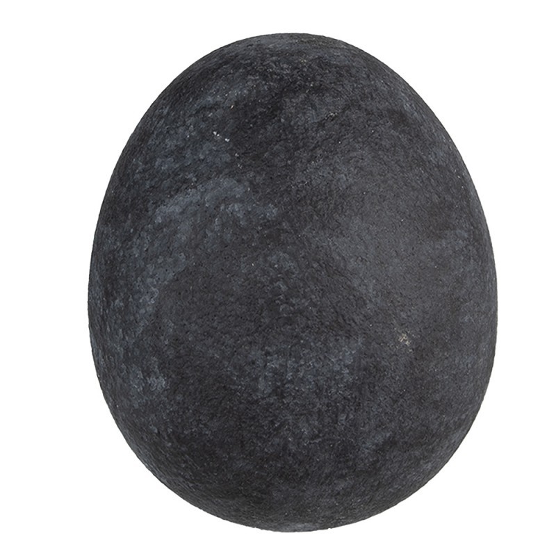 Levně Granitové antik keramické dekorační vajíčko Granit - Ø 12*16 cm 6CE1583M