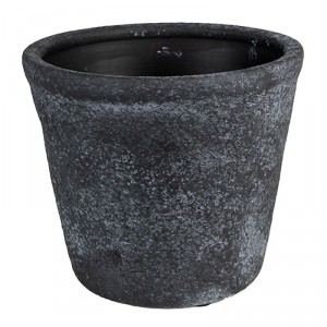 Granitový antik keramický obal na květináč Granit S - Ø8*7 cm