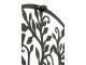 Černá nástěnná kovová dekorace strom Tree L -  Ø 89*2cm